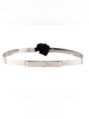 Miu Miu Metal Bow Belt, 32/80